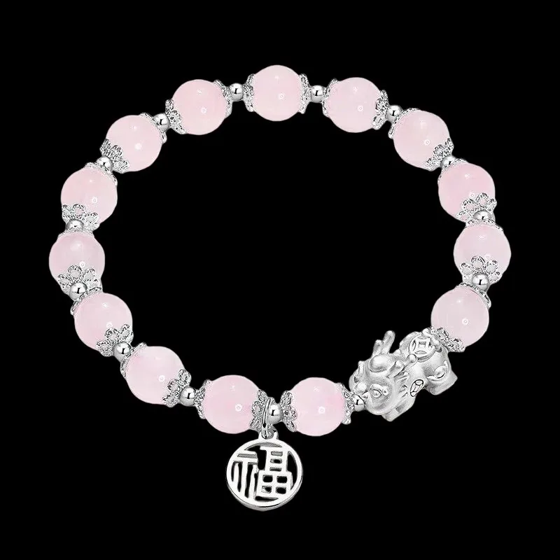 Cat's Eye Pixiu — Pink