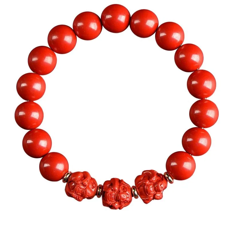 Cinnabar Pixiu — Red